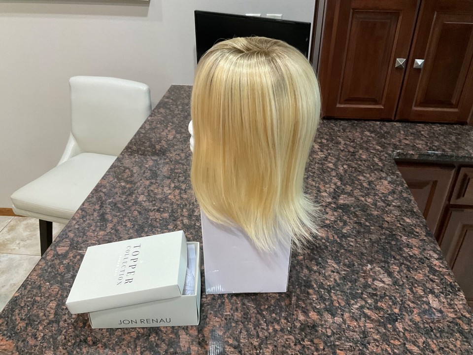 Jon Renau 12? Top form/Remy human hair topper (full mono) | eBay