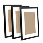 Photo Frame 3 Pieces A3 Picture Wall Home Decor Art - Black