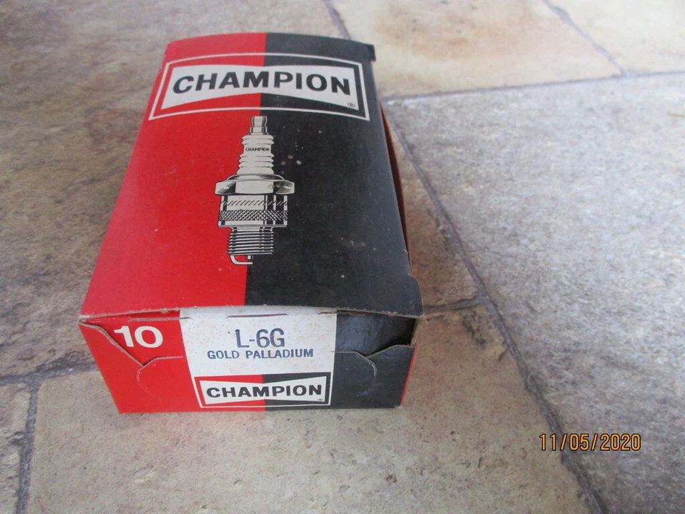 5 bujías NOS CHAMPION L6G 811 Berkeley BMW Bond Bugatti Fiat Jaguar Foto 2 de 4