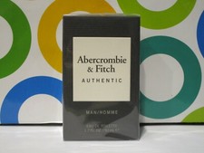 ABERCROMBIE  FITCH  AUTHENTIC MENS EAU DE TOILETTE SPRAY  1.7 OZ