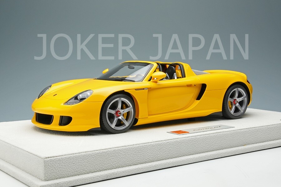 Make Up EIDOLON 1/18 Porsche Carrera GT 2004 Yellow EML070D JDM | eBay