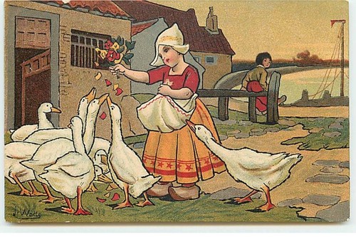 CPA FANTAISIE Illustrateur RIGHT Tiens j te gobe toi Eva Miller ca1918