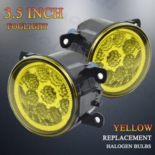 For 2012 2013 2014 Ford Focus Front Bumper Led Yellow Fog Lights Lamps Pair