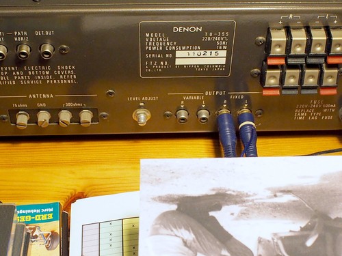 1977 Denon Tuner TU-355 (wie TU-500), Erstbesitz, wie neu /first owner; like new - Afbeelding 12 van 17