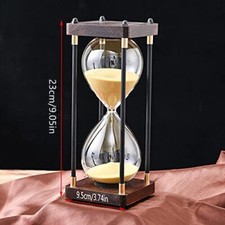 Wooden Antique Hourglass Sand