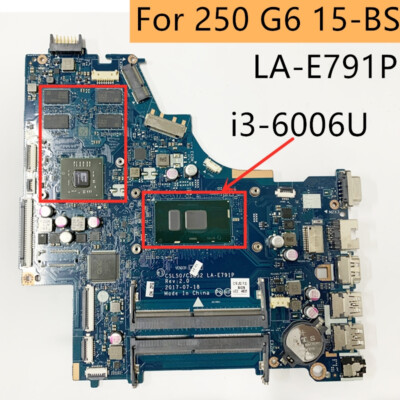 Motherboard Discrete Gpu Meaning For HP 250 G6 I3-6006 CPU LA