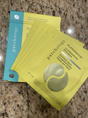 New Patchology Flashpatch ILLUMIATING Eye Gels - 5 pairs Full Retail Size
