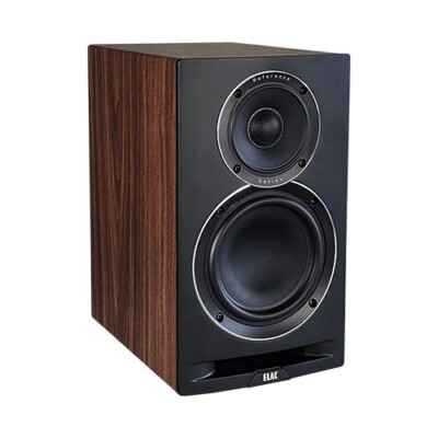 ELAC Uni-Fi Reference UBR62 3-Way Bookshelf Speakers Walnut Pair