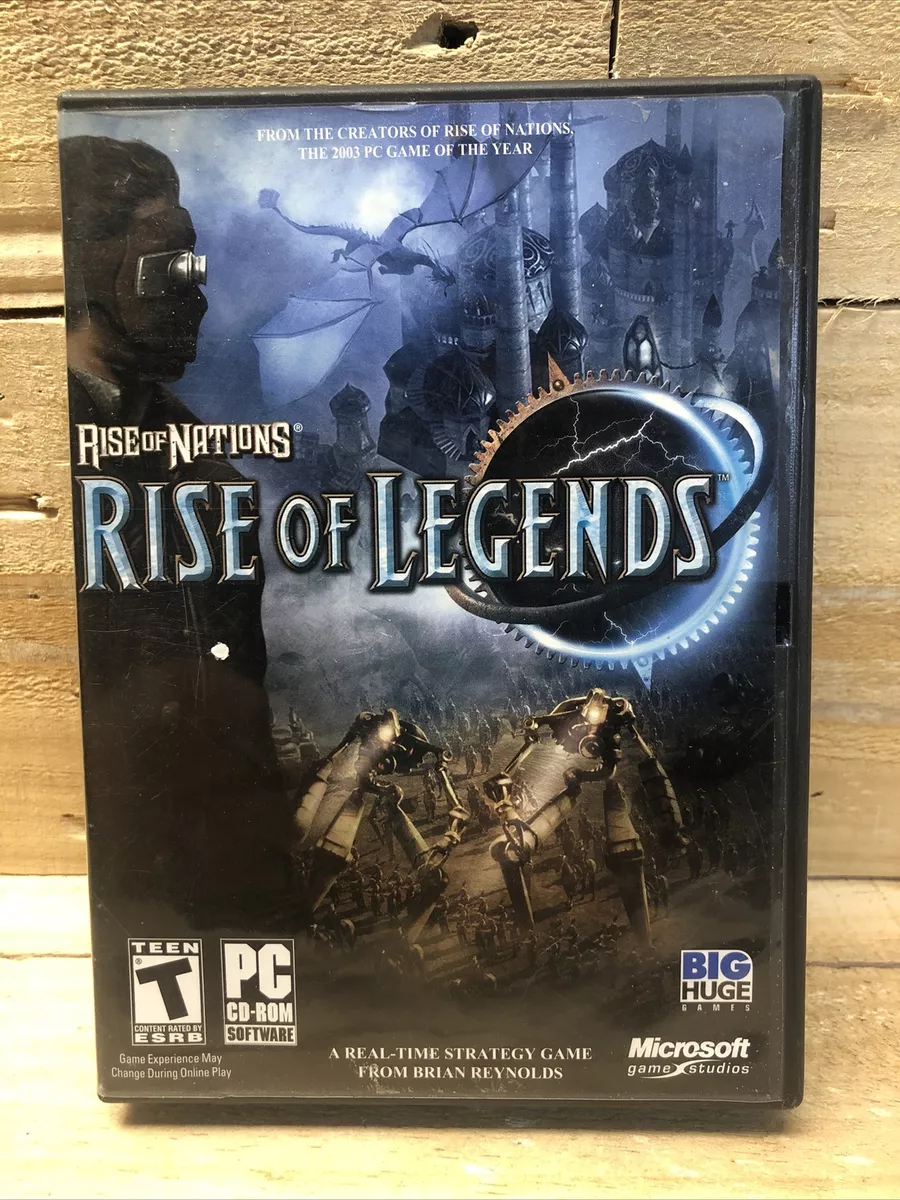 Rise Of Nations, Rise Of Legends, PC Game 2006