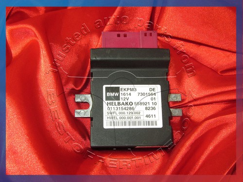 BMW F30 F32 F10 F12 F25 F26 3 4 5 7 X3 X4 's FUEL PUMP CONTROL EKPM3 DE 7301554 - Picture 2 of 4