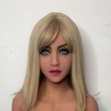 (Only Head)Oral Sex Toys TPE Skeleton Sex D-oll Head Realistic Adult Love Toys