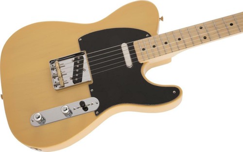 Fender Made in Japan Traditional 50s Telecaster Butterscotch Blonde BTB - Picture 6 of 7