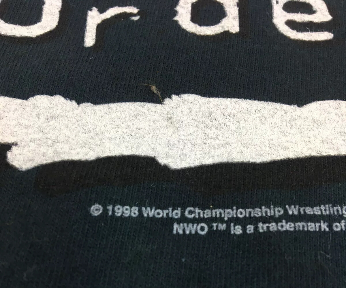 Vintage New World Order shirt NWO Wrestling shirt Liquid Blue Tye