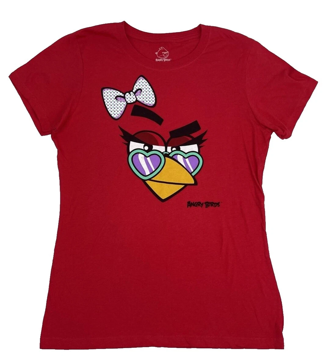 Angry Birds Solid Regular Size Tops for Women