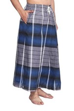 Elastic Premium Men's Cotton Lungis Pack Of 1 Multi colour