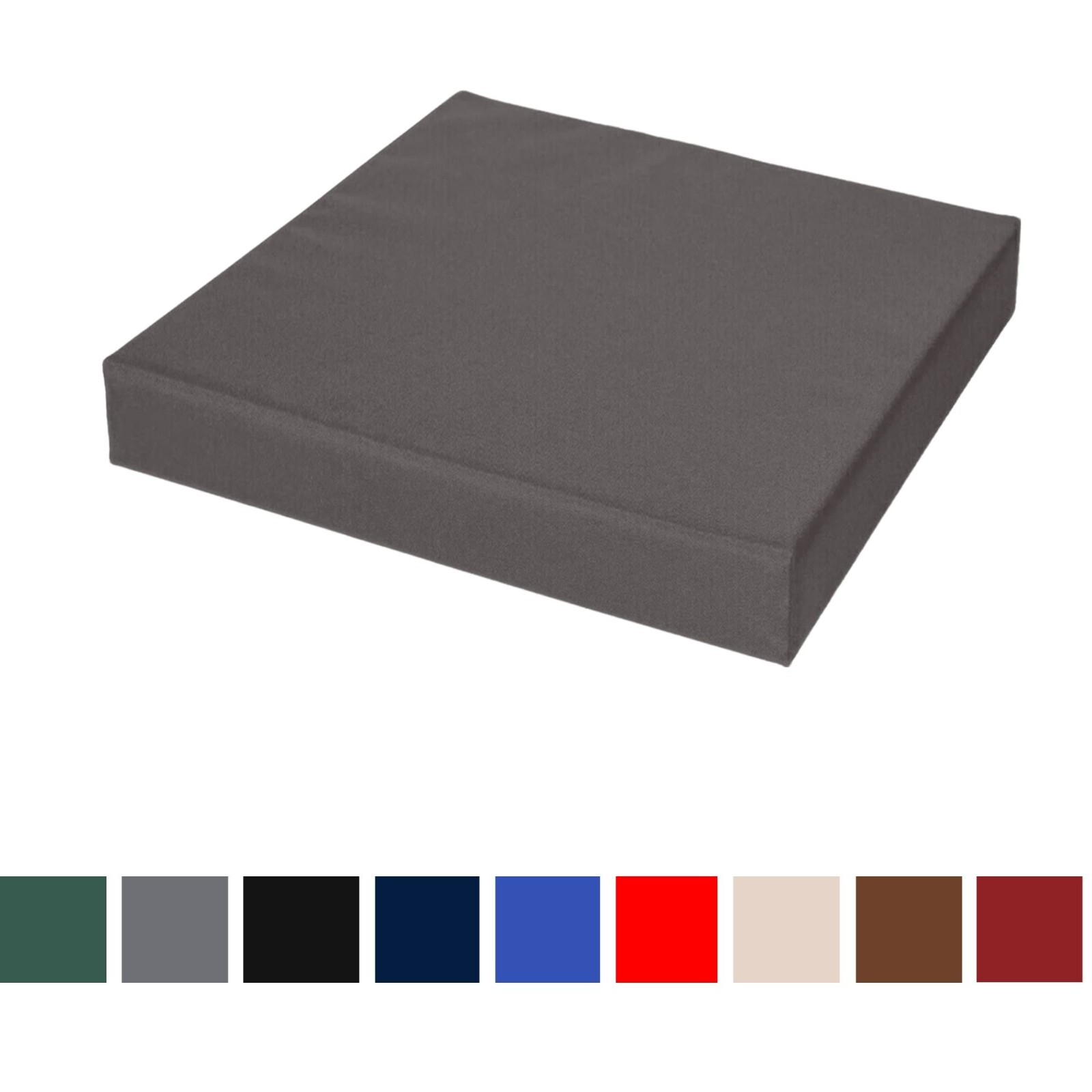 Waterproof Chair Seat Pad Cushions Outdoor Garden Patio 4 cm Removable