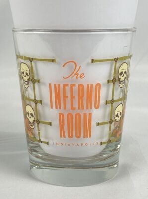 The Inferno Room Mai Tai Glass Tiki Bar Cocktail Barware Indianapolis Kymm! Bang