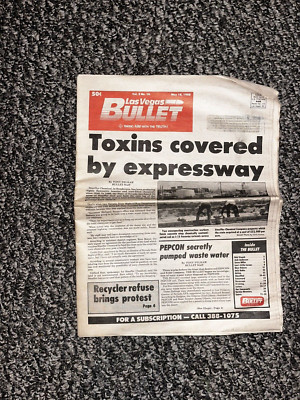 LAS VEGAS BULLET NEWSPAPER  Bob Stupak Publisher May 18, 1988  Vol. 2 No. 16