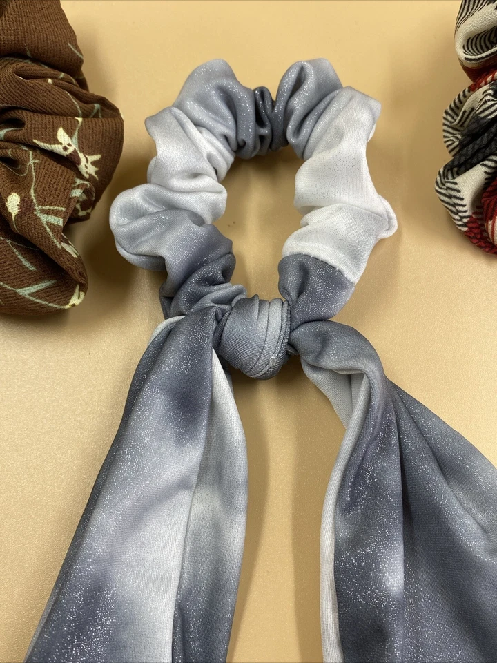 Лот из 6 винтажных резинок 80-90-х стрейч/ленты для волос. - Изображение 2 из 4