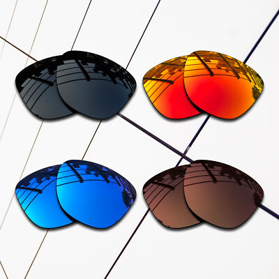 TRUE POLARIZED Replacement Lenses for-Oakley Split Time OO4129 Multi-Colors