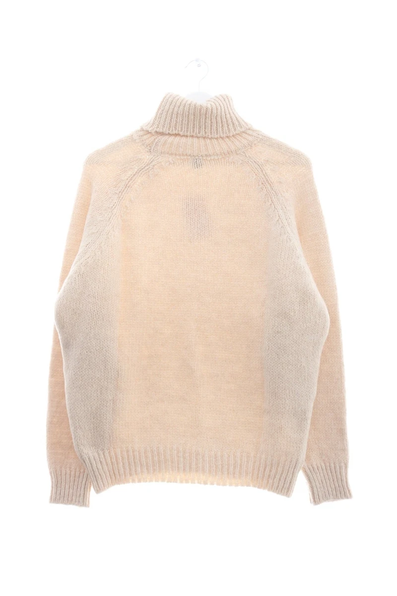 SHEIN Maglione dolcevita Donna crema stile casual eBay
