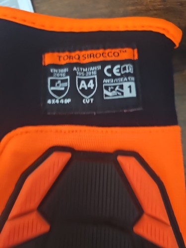 Guanti da uomo TORQ SIROCCO Impact resistenti sicurezza sul lavoro costruzione - Foto 2 di 6