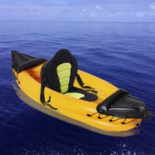 Padded Deluxe Kayak Seat Detachable Backpack Bag Back Canoe Backrest Adjustable