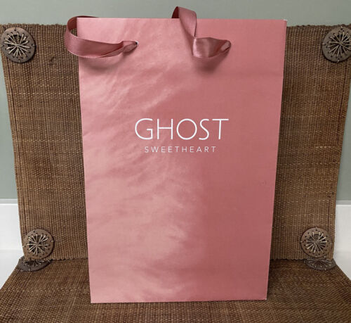 GHOST Sweetheart Small Pink Parfum Gift Shopping Gift Bag - Afbeelding 1 van 5