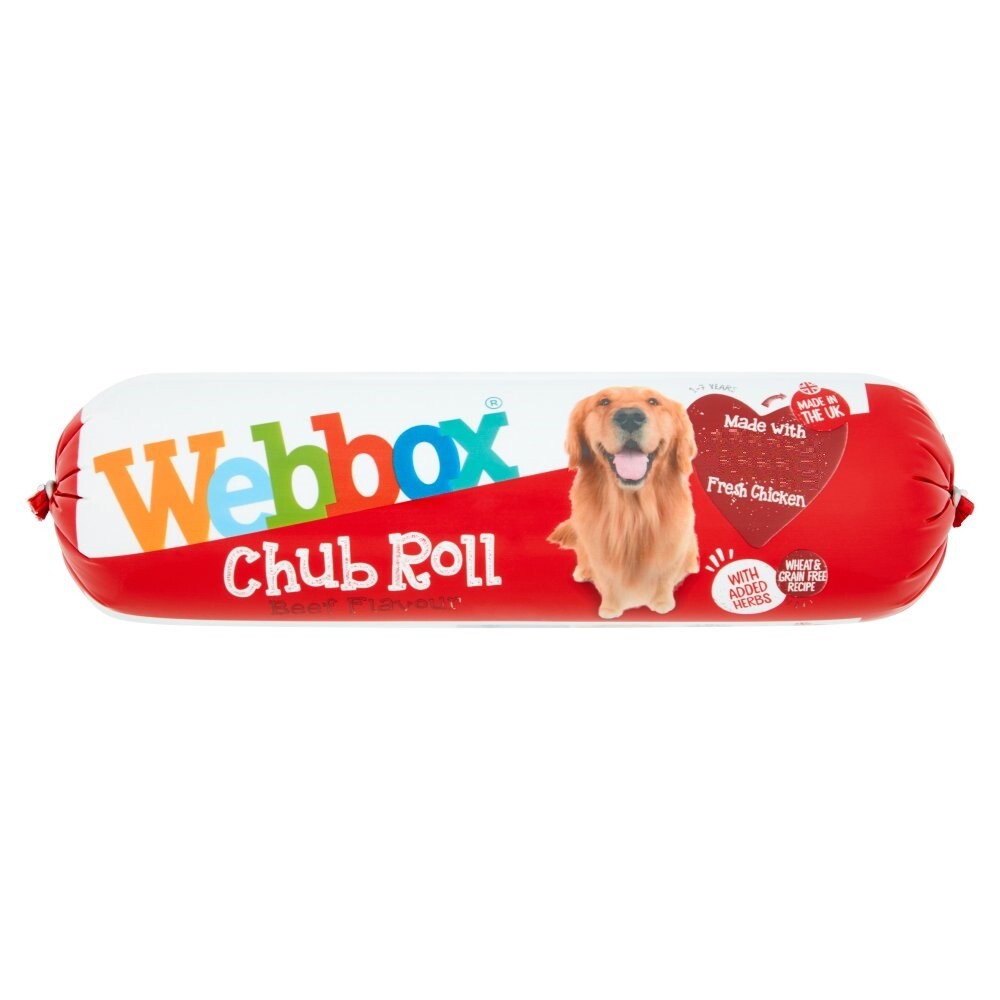 720G WEBBOX CHUBS 3 or 15 packs dog food wet meat wraps bp pets feed