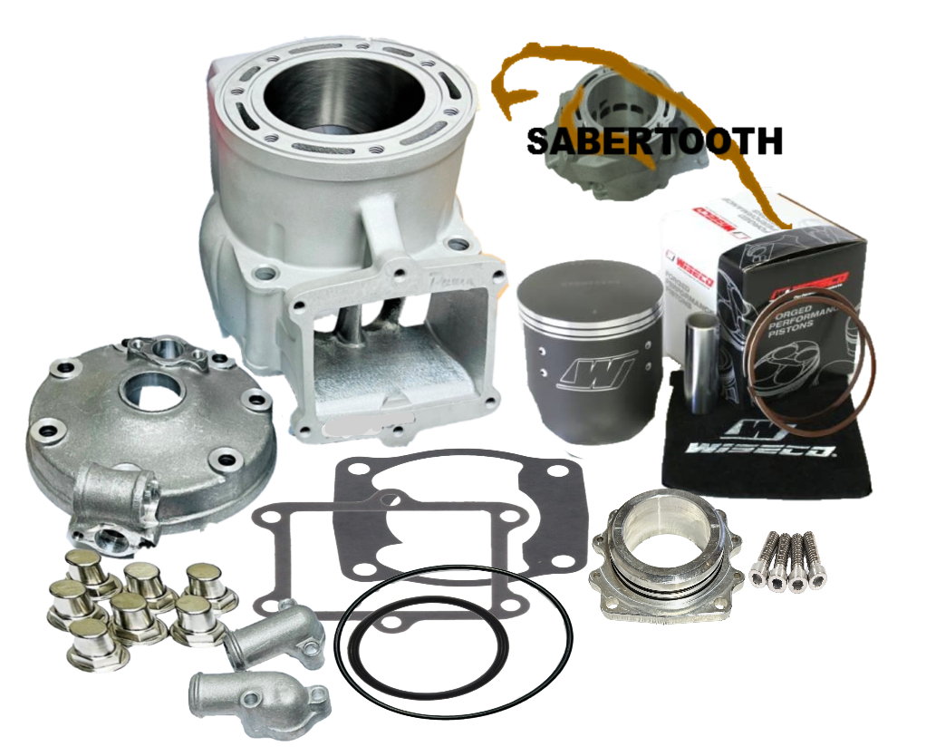 TRX250R Sabertooth Big Bore Kit CP Industries Cylinder Ported 95mm