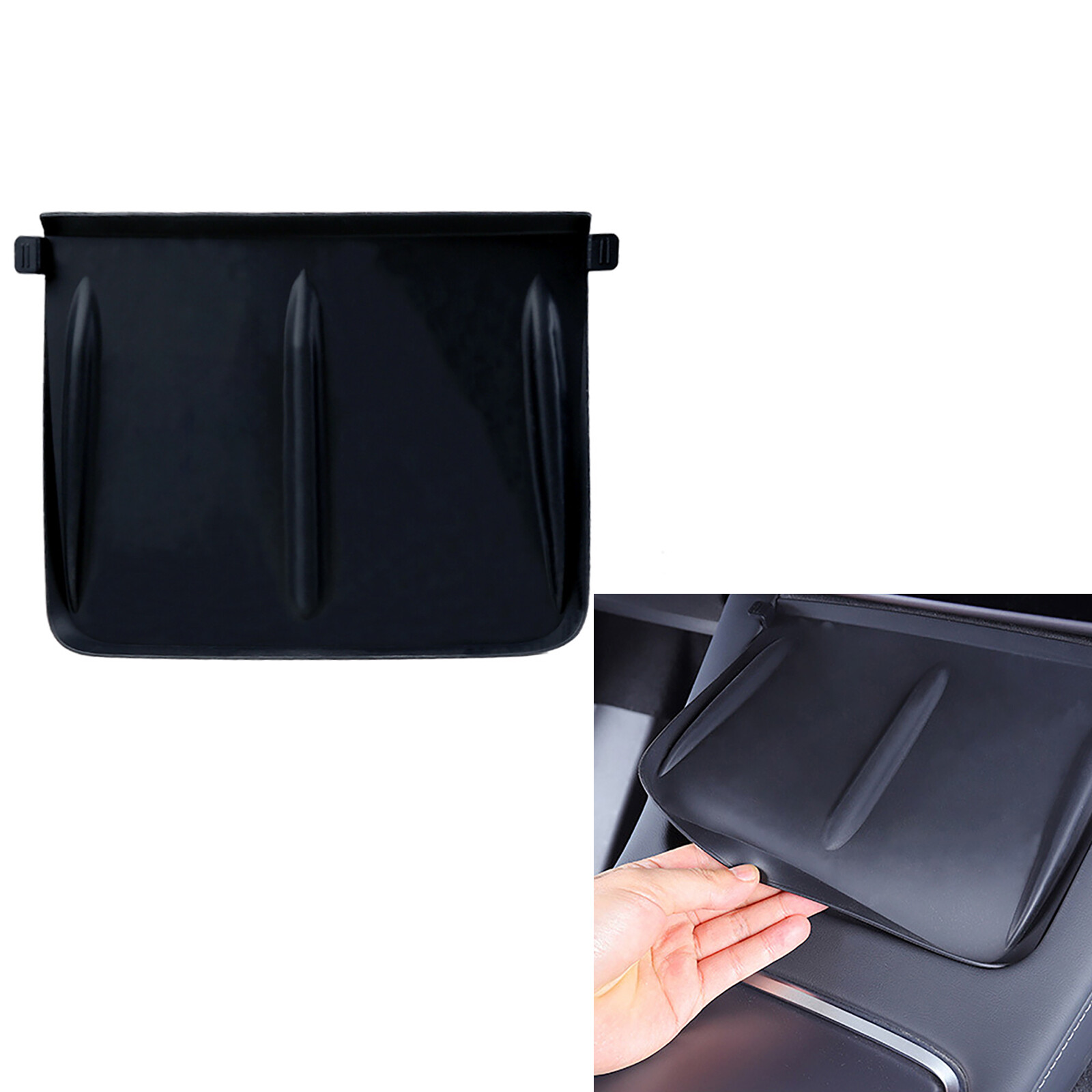 For Tesla Model 3 Y Center Console Wireless Charger Silicone Mat Anti-slip Mat