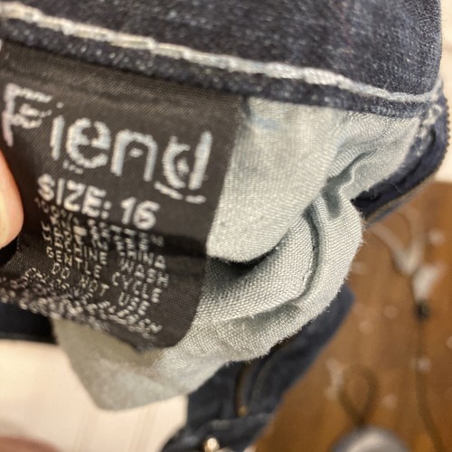 Fiend Boys Blue Jeans 16 - Picture 5 of 5