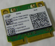 Intel 512ANX HMW PCIE 802.11n Half Mini Card Original 11S43Y6514