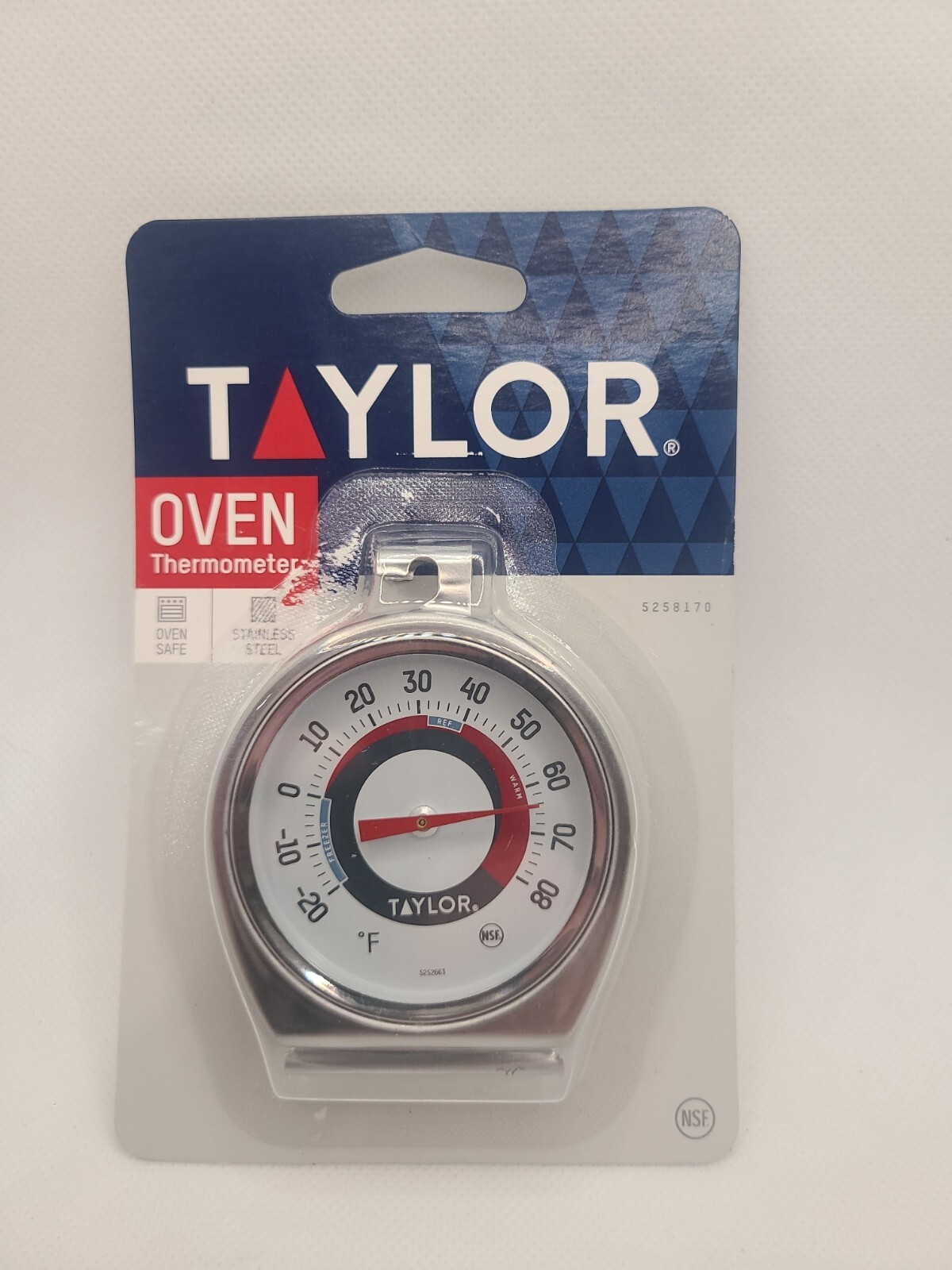 Taylor Ambient Stainless Steel Oven/grill Temperature Thermometer for