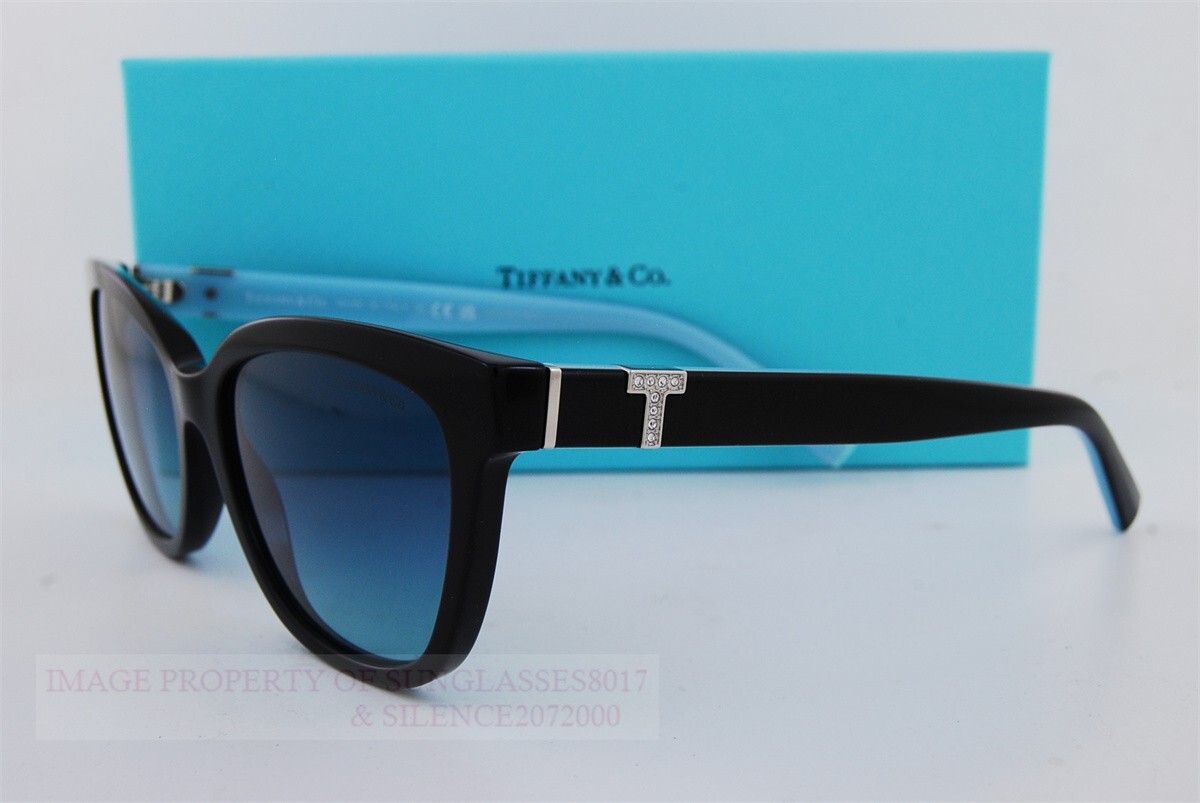 Brand New Tiffany & Co. Sunglasses TF 4237B 80019S Black/Blue For