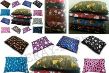 LARGE 39" x 29" DOG BED CUSHION WITH ZIP DIFFERENT PATTERN 10 IN 1 BALE JOB LOT