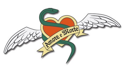 Bleach Amore Morte Cosplay Temporär Tattoo Set GE-8816
