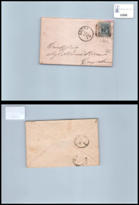 Postal history Kingdom VEII from Lucca to Saxon Empoli L26a