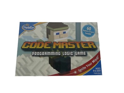 CODE MASTER PROGRAMMING LOGIC GAME BY THINKFUN - 60 LEVELS - NEW/SEALED