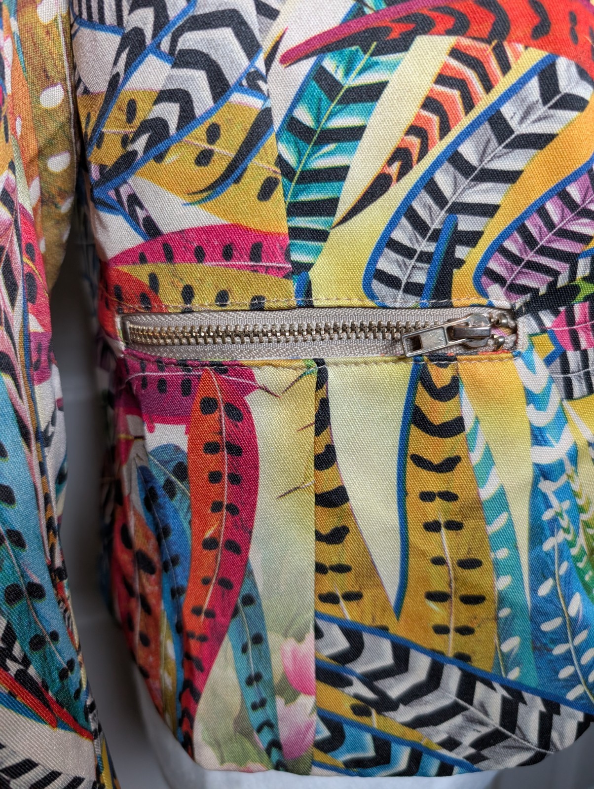 Roly Poly Open Front Jacket Size Medium Vintage C… - image 3