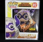 Funko Pop #612 My Hero Academia Mount Lady Signed by Jamie Marchi with JSA