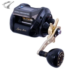 JIGGING MASTER Digital Line Counter Lefthanded Reel BLACK DEVIL 1500L