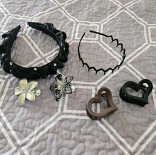 Women's Headbands  Hair Clips Set Plastic Metal Fabric Rhinestone Flower Heart