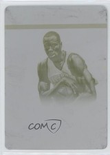 2012-13 Panini National Treasures Printing Plate Yellow 1/1 Serge Ibaka #24 p8y