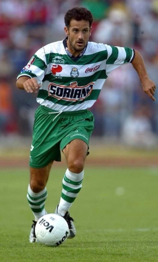 Santos Laguna Jersey Season 2002-2003 Large #7 MANJARIN Match Worn