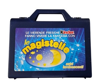 Diorama astri luminescenti Kinder Brioss Le Magistelle 1999 Ferrero