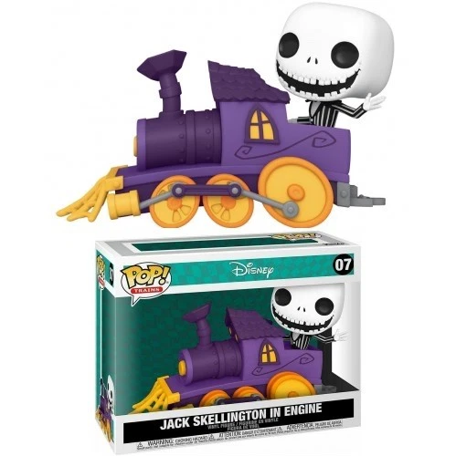 Funko Pop! Trains: Disney #07 Nightmare Before Xmas Jack Skellington in Engine