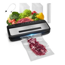 Electric Vacuum Sealer Machine 7-in-1 Wet Food Sealer with 10 pcs Vaccum bags