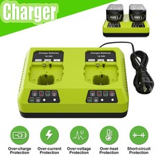 Fast Charger For RYOBI Plus P108 18V High Capacity Lithium Battery Charger
