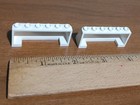 LEGO Soccer Set 3409 Parts Lot of 2 White Windscreen 2 x 6 x 2 w Logos - TECHNIC — photo 3